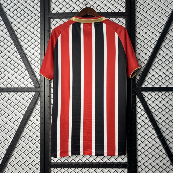 without Sponor Logo Fans Version 2025-2026 Sao Paulo Away Soccer Jersey São Paulo Football Shirt