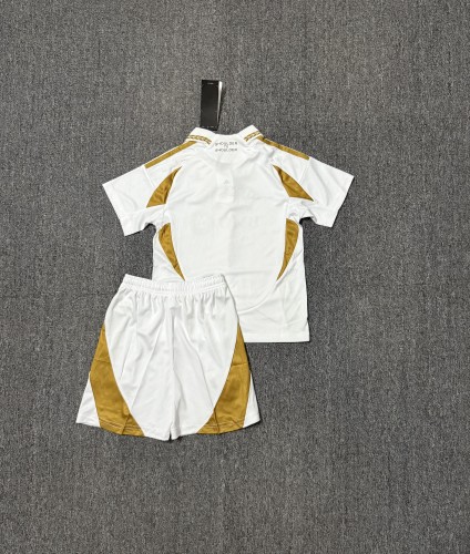 Youth Uniform Kids Kit 2025-2026 Los Angeles Away Soccer Jersey Shorts Child Football Set