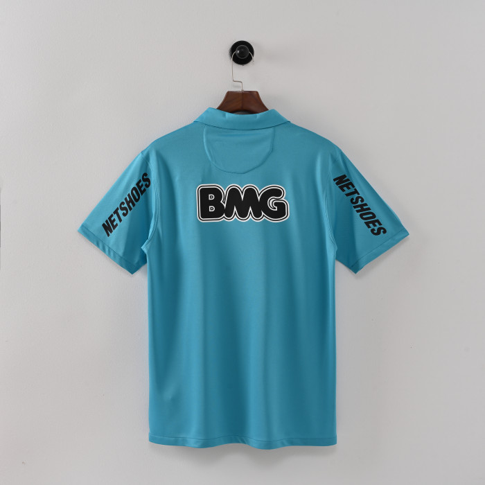 Retro Jersey 2011-2012 Santos Third Away Blue Soccer Jersey Vintage Football Shirt