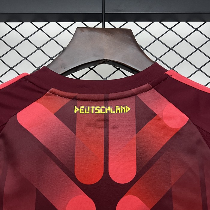 Youth Uniform Kids Kit 2025 Germany Away Soccer Jersey Shorts Child Football Set