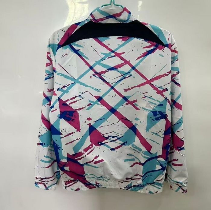 2025-2026 Barcelona Soccer Reversible Windbreaker Jacket Football Jacket
