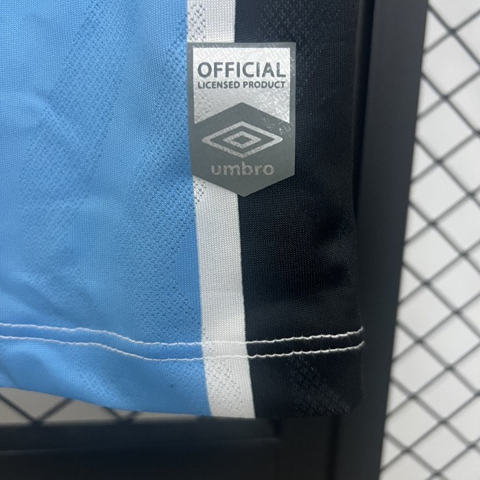 without Sponor Logo Fan Version 2025-2026 Gremio Home Soccer Jersey Football Shirt
