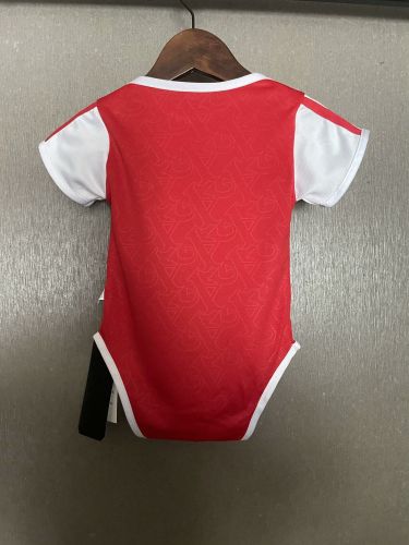 Baby Cloth 2025-2026 Arsenal Home Soccer Jersey Baby Onesies
