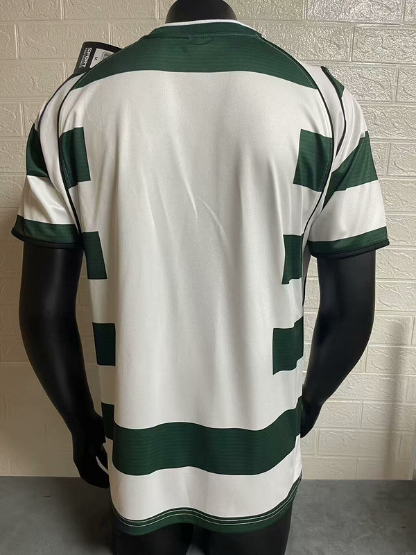 with Front Lettering Retro Jersey Sporting Lisbon Special Edition Soccer Jersey Vintage Football Shirt