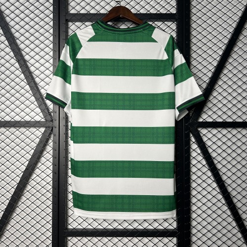 without Sponor Logo Fan Version 2025-2026 Celtic Home Soccer Jersey Football Shirt