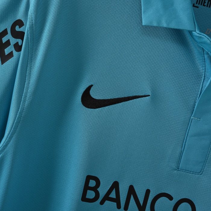 Retro Jersey 2011-2012 Santos Third Away Blue Soccer Jersey Vintage Football Shirt
