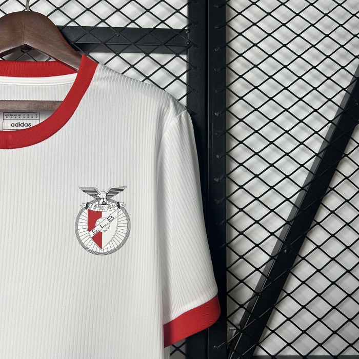Retro Model 2025-2026 Benfica White Soccer Jersey Football Shirt