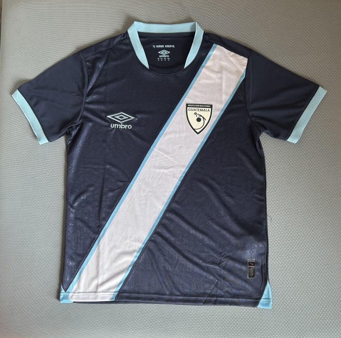 Fan Version 2025 Guatemala Away Dark Blue Soccer Jersey Football Shirt