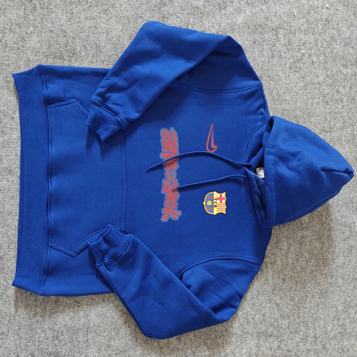 2025-2026 Barcelona Travis Scott Soccer Training Hoodie Barca Football Hoody