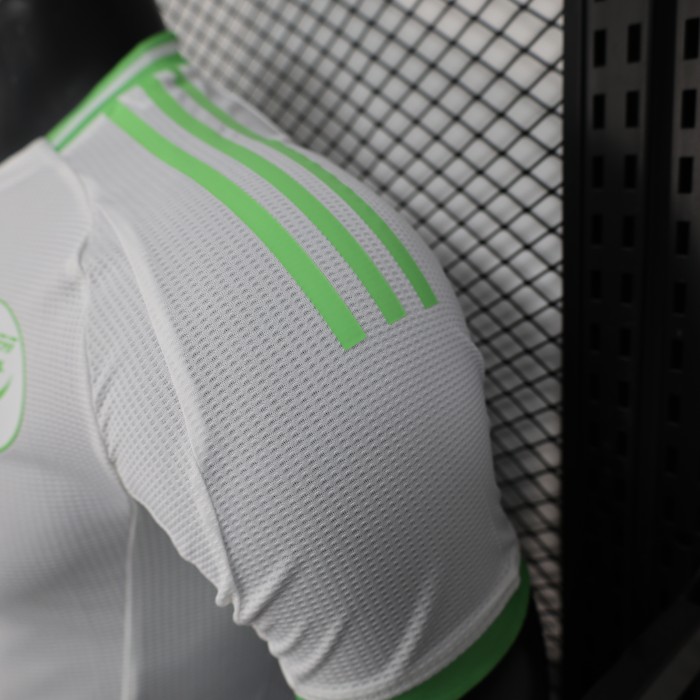 Player Version 2025 Algeria White Soccer Jersey Football Shirt