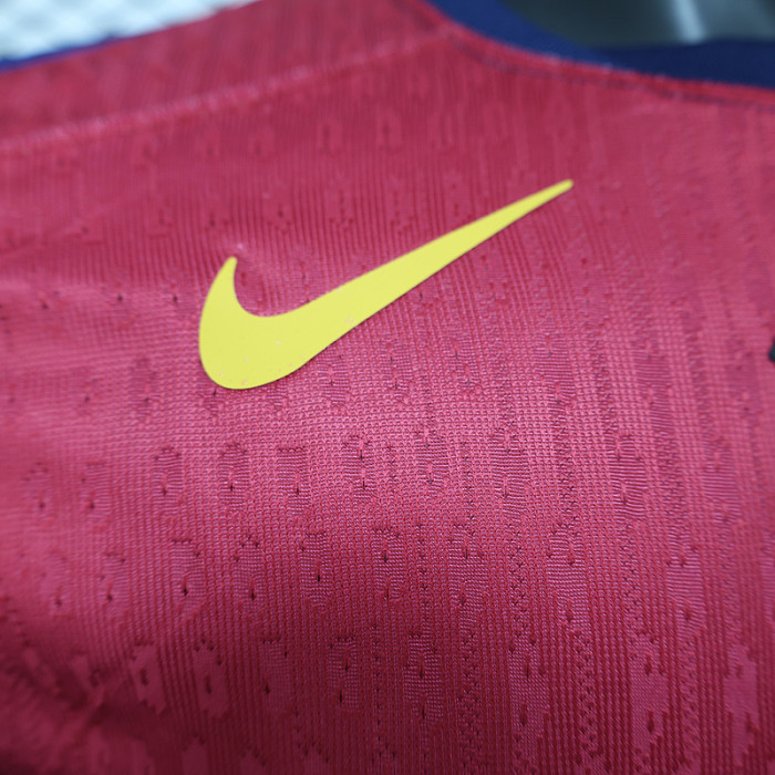 Player Version Long Sleeve Barca Camisetas de Futbol 2024-2025 Barcelona Travis Scott Home Soccer Jersey