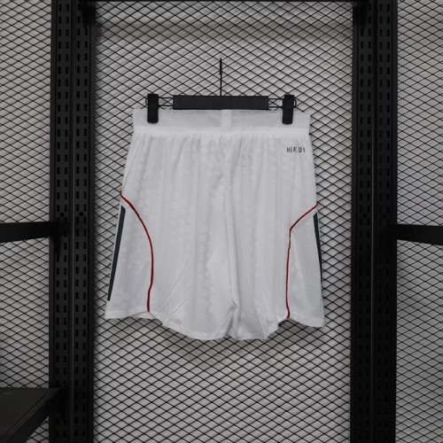 Player Version 2025-2026 Bayern Munich Home Soccer Shorts Football Shorts