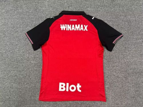 Fan Version 2025-2026 Stade Rennais Home Soccer Jersey Football Shirt