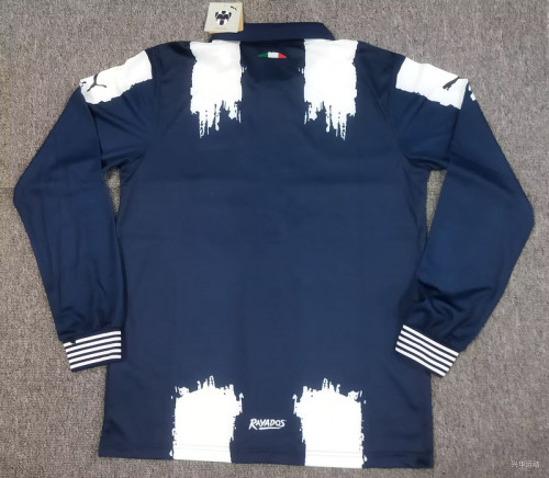 Long Sleeve Fans Version 2025-2026 Monterrey 80th Anniversary Soccer Jersey Menterrey Football Shirt