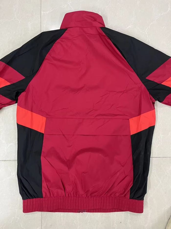 2025-2026 River Plate Dark Red Soccer Windbreaker Jacket Football Jacket