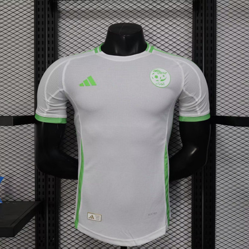 Player Version 2025 Algeria White Soccer Jersey Football Shirt