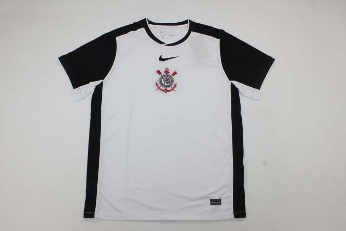 Fan Version 2025-2026 Corinthians MEMPHIS 10 Home Soccer Jersey Football Shirt