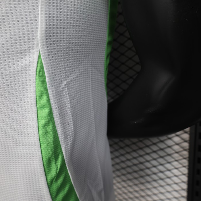 Player Version 2025 Algeria White Soccer Jersey Football Shirt