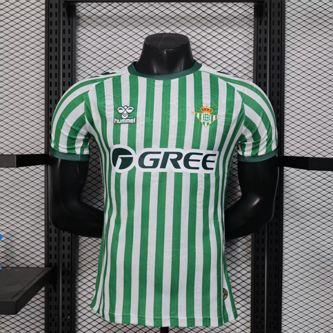 Player Version 2025-2026 Real Betis Conference Final Soccer Jersey Football Shirt