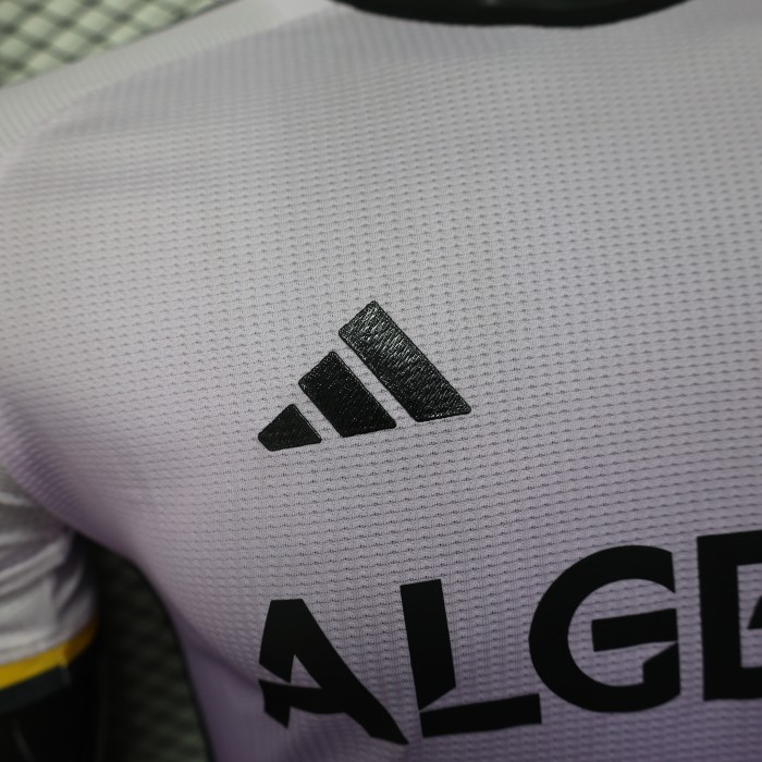 Player Version 2025 Algeria Purple Soccer Jersey Football Shirt