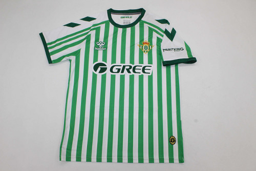 with Sponor Logo Fan Version 2025-2026 Real Betis Conference Final Soccer Jersey Football Shirt