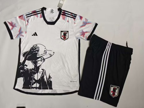 Adult Uniform 2025-2026 Japan White Soccer Jersey Shorts Men's Football Kit