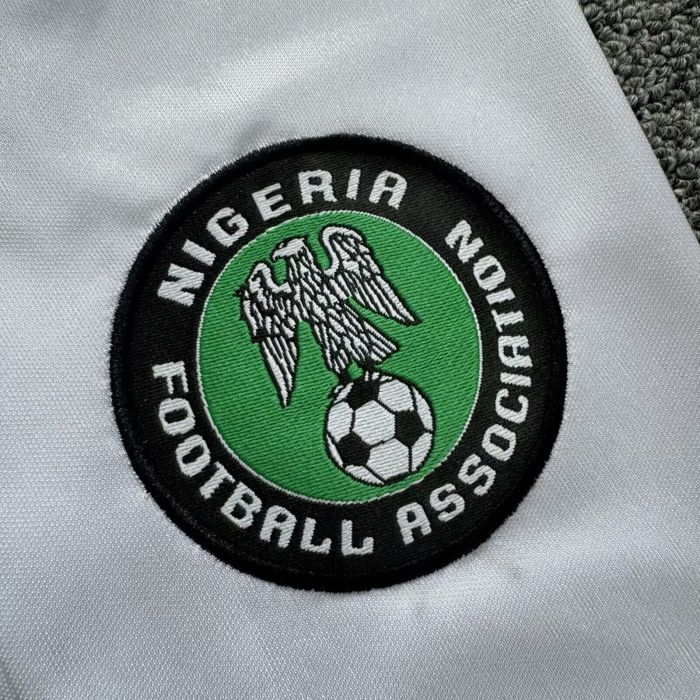 Retro Youth Uniform Kids Kit 1994-1995 Nigeria Home Soccer Jersey Shorts Child Football Set