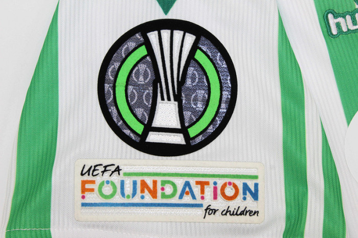 with Front Lettering+Europa League Patch Fan Version 2025-2026 Real Betis Conference Final Soccer Jersey Football Shirt