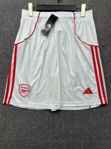 Fan Version 2025-2026 Arsenal Home Soccer Shorts Football Shorts