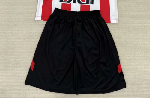 Fan Version 2025-2026 Athletic Bilbao Home Soccer Shorts Napoles Football Shorts