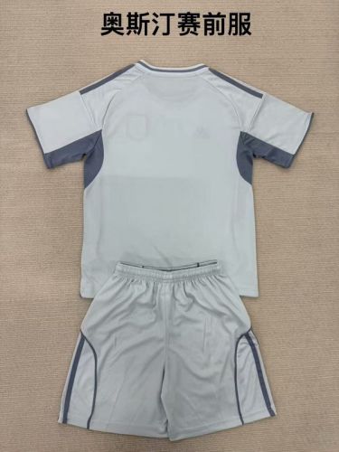 Youth Uniform Kids Kit 2025-2026 Austin Soccer Training Jersey Shorts Child Football Set