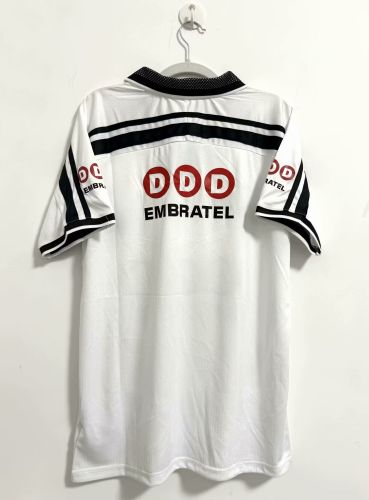 Retro Jersey 1998 Corinthians Home Soccer Shirt Vintage Soccer Jersey