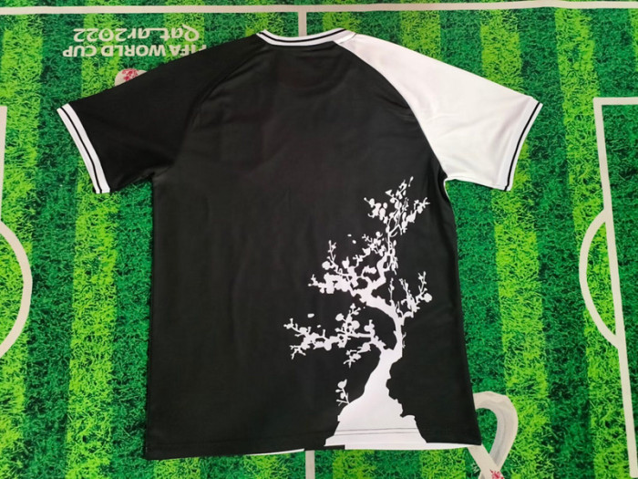 Fan Version 2025 Japan White/Black Comic Soccer Jersey Football Shirt