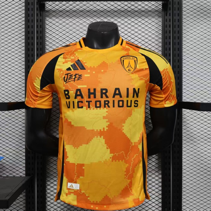Player Version 2025-2026 Paris Third Away Soccer Jersey Football Maillot