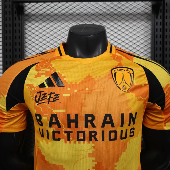 Player Version 2025-2026 Paris Third Away Soccer Jersey Football Maillot