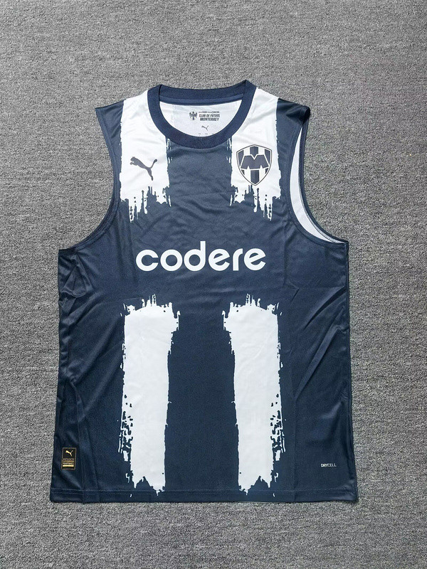 Fans Version 2025-2026 Monterrey Home Soccer Vest Menterrey Football Shirt