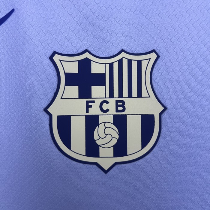 Barca Camisetas de Futbol Fans Version 2025-2026 Barcelona Blue Special Edition Soccer Jersey