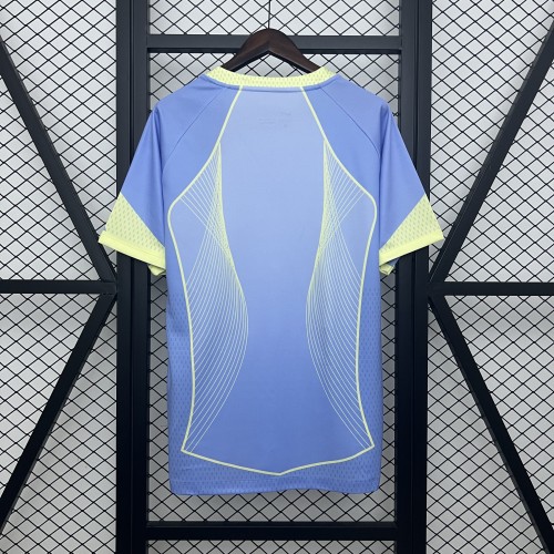 Barca Camisetas de Futbol Fans Version 2025-2026 Barcelona Blue Special Edition Soccer Jersey
