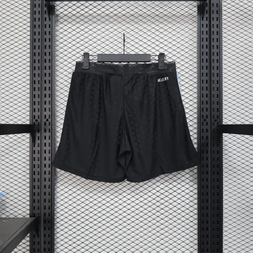 Player Version 2025 Argentina 50th Anniversary Soccer Shorts Black Football Shorts