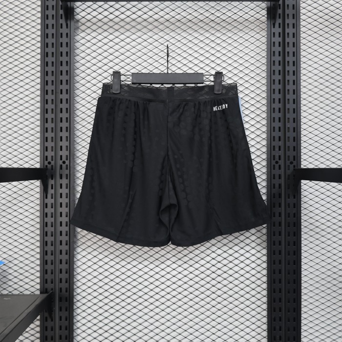 Player Version 2025 Argentina 50th Anniversary Soccer Shorts Black Football Shorts