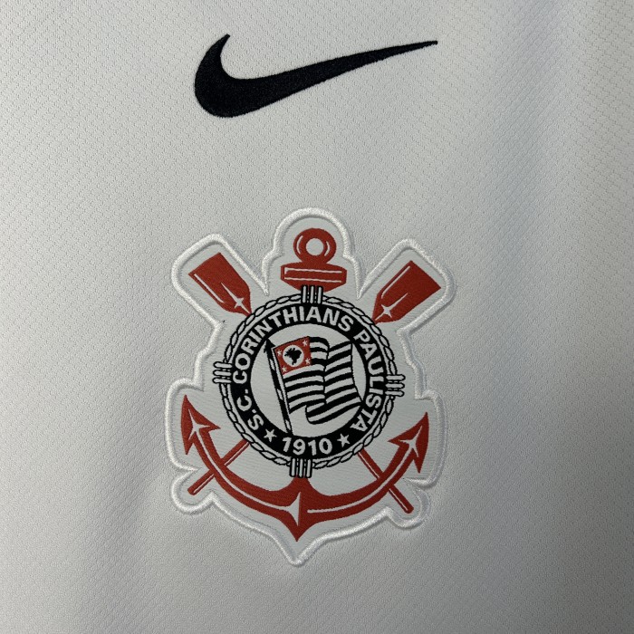 Fan Version 2025-2026 Corinthians Home Soccer Jersey Football Shirt