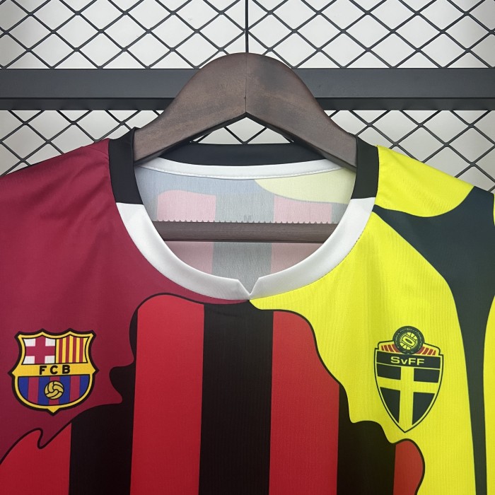 Ibrahimovic 11 Team Combine Version 2025-2026 Barcelona AC Milan PSG Inter Milan Sweden Ajax Soccer Jersey Football Shirt