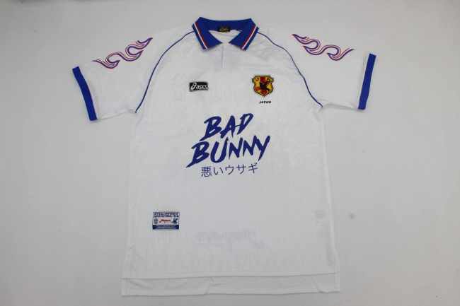 Retro Jersey 1998 Japan Bad Bunny Version Soccer Jersey Vintage Football Shirt