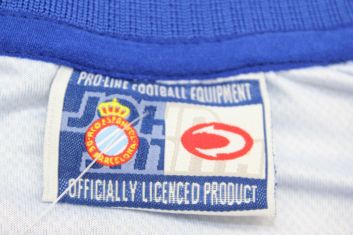 Retro Camisetas de Futbol 1999-2000 Espanyol TAMUDO 23 Home Soccer Jersey Vintage Football Shirt
