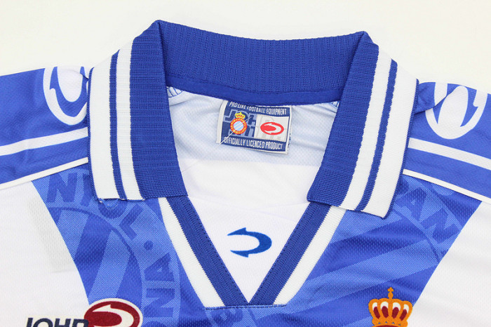 Retro Camisetas de Futbol 1999-2000 Espanyol TAMUDO 23 Home Soccer Jersey Vintage Football Shirt