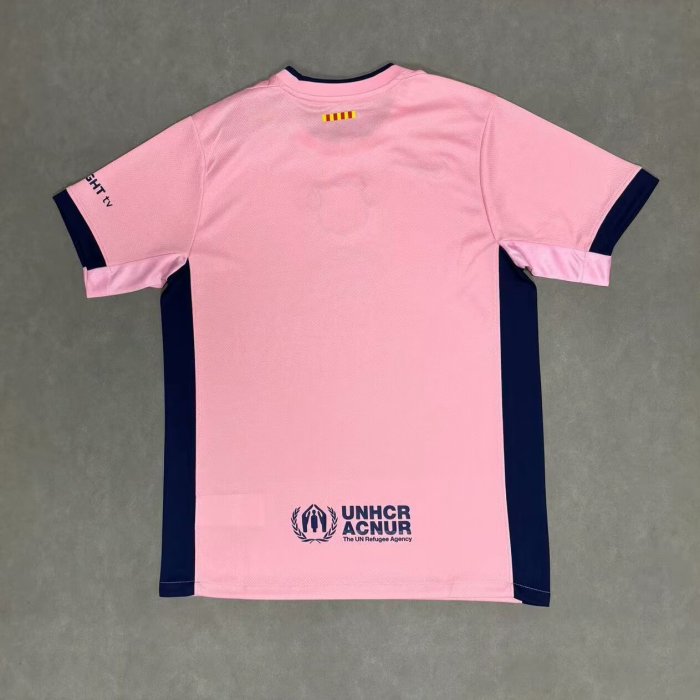 Barca Camisetas de Futbol Fans Version 2025-2026 Barcelona Pink Special Version Soccer Jersey