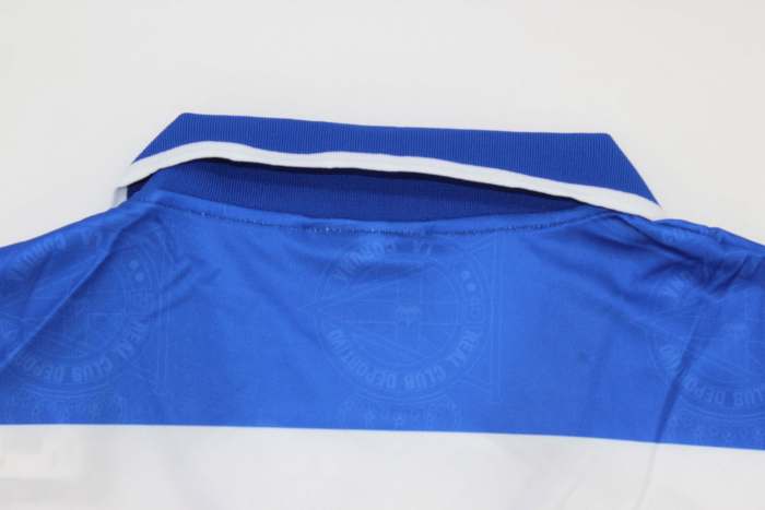 Retro Jersey 1994-1995 Deportivo La Coruna MAKAAY 7 Home Soccer Jersey Camisetas de Futbol