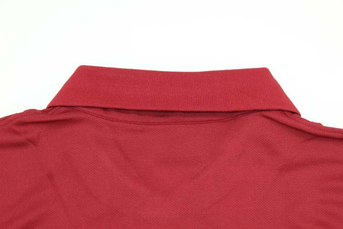 with Serie A Patch Retro Jersey 2014-2015 As Roma Home Soccer Jersey Vintage Football Shirt