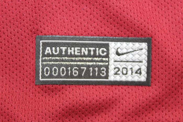 with Serie A Patch Retro Jersey 2014-2015 As Roma Home Soccer Jersey Vintage Football Shirt