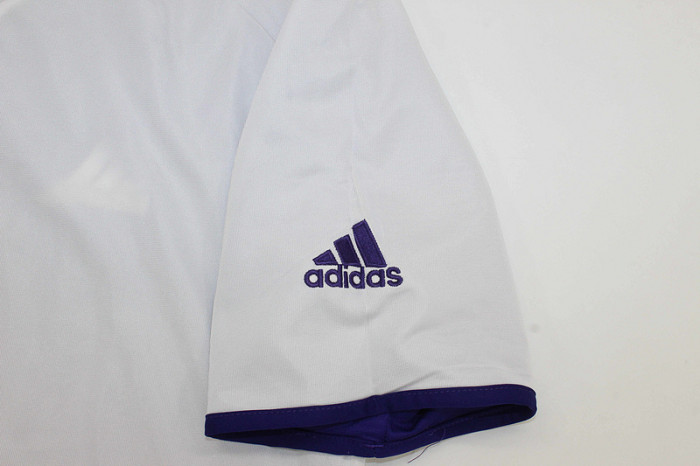 Retro Jersey 2002-2003 Real Madrid HIERRO 4 Third Away Purple/White Reversible Soccer Jersey Vintage Football Shirt